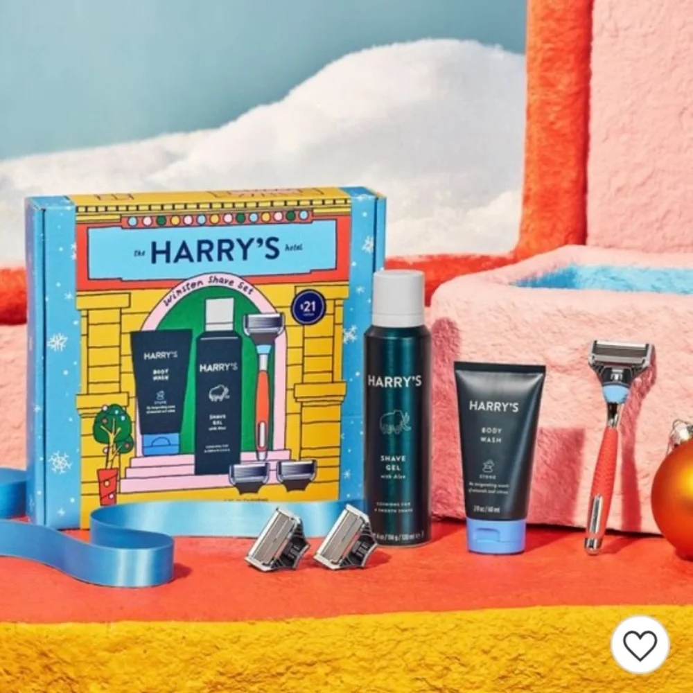 HARRY’S WINSTON MEN’S SHAVING GIFT SET (NEW WITH TAGS)
